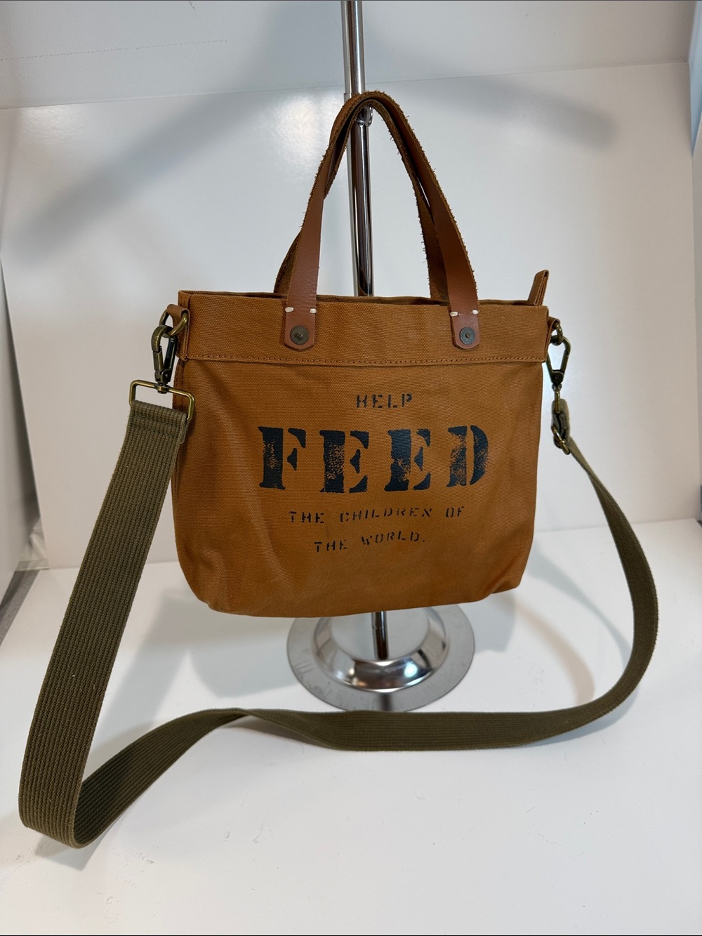 FEED Canvas Eleanor Crossbody Mini Tote
